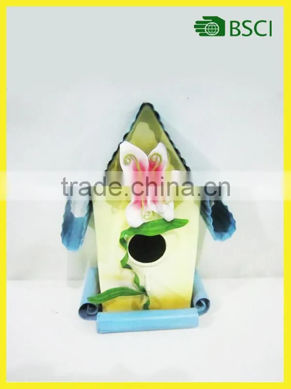 YS2015A185 Best selling China supplier high quality cheap metal bird house