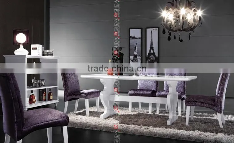 wood dining room furniture / western style dining room set / queen anne dining room furniture A-29