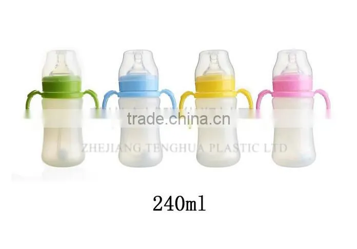 BPA free corn material Degradable baby bottle feeding bottle