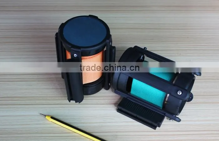 mounted queue barrier/Plastic wall mounted barrier