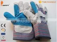 Reinforced Cow Split Leather Safety Glove