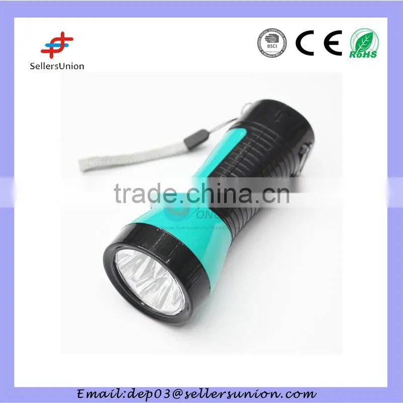 Plastic Camping Lighting Flashlight Led Flashlight Light Torch
