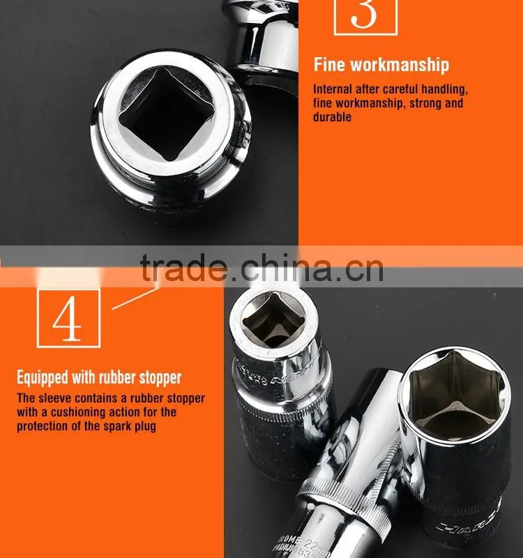 Professional Household Chrome Vanadium 1/4" 10mm Hexagon Socket