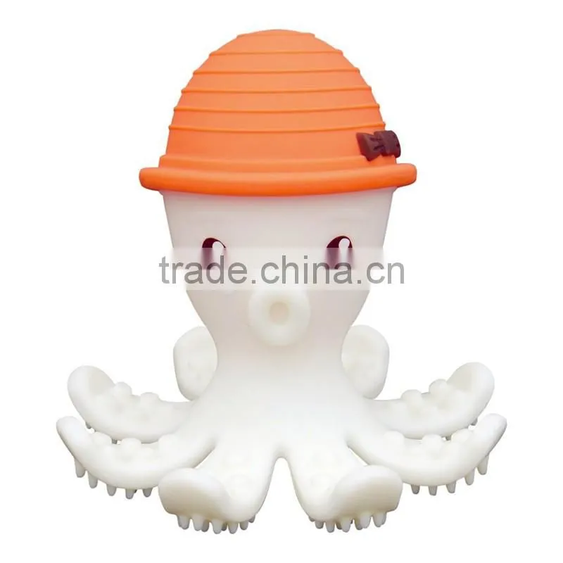 ICTI-Certified Safe Octopus Baby teething toy