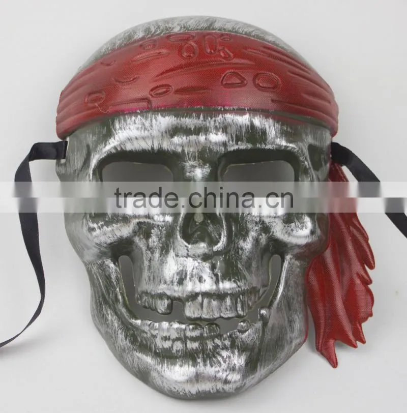 PVC Full Face Pirate Skeleton Mask