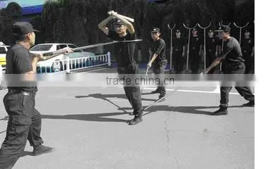 Hard strength Policep public security stainless steel fork
