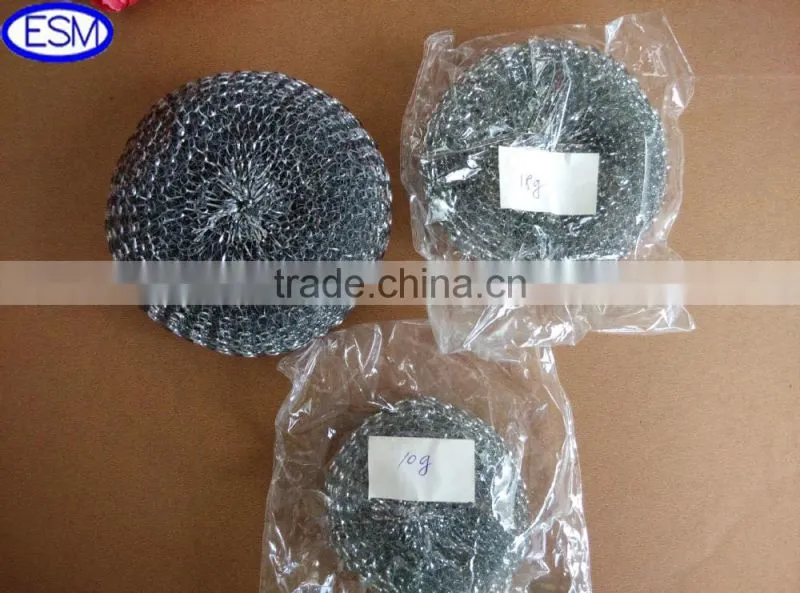 ss410/GI Stainless Steel spiral Scourer,kitchen scrubber