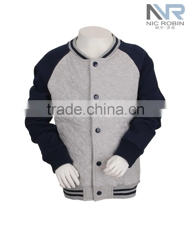 Wholesale Custom Design Thick Fur Lined Fleece Hoodie For Kids Boys