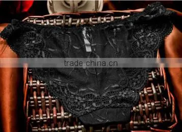 Lady transparent lace panty sexy adult woman underwear