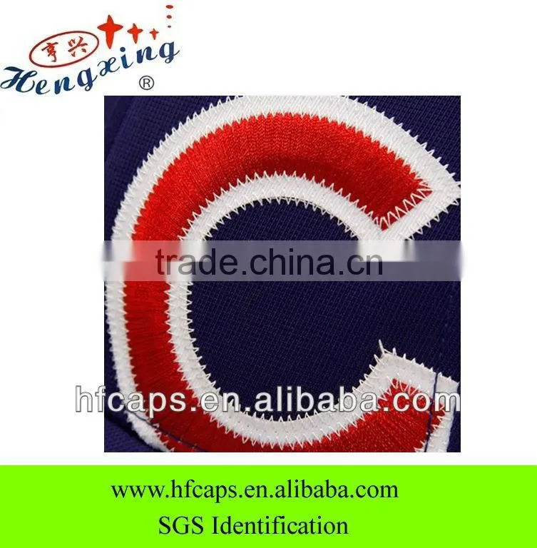 2013 ladies and mens blue 6 panels custom applique letter 3D embroidery baseball caps and hats
