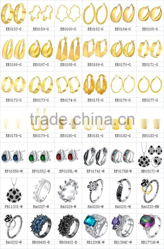 20170526 latest earrings rings in stock