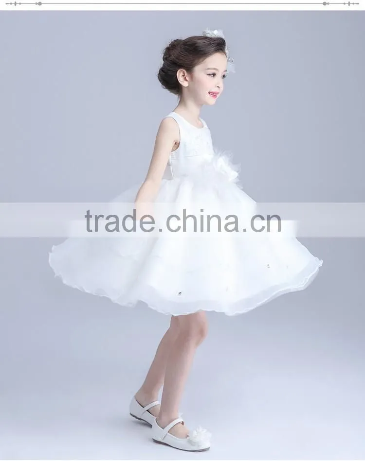 latest dresses design clothing outfit for ruffle summer children dress wholesale cute kid clothes