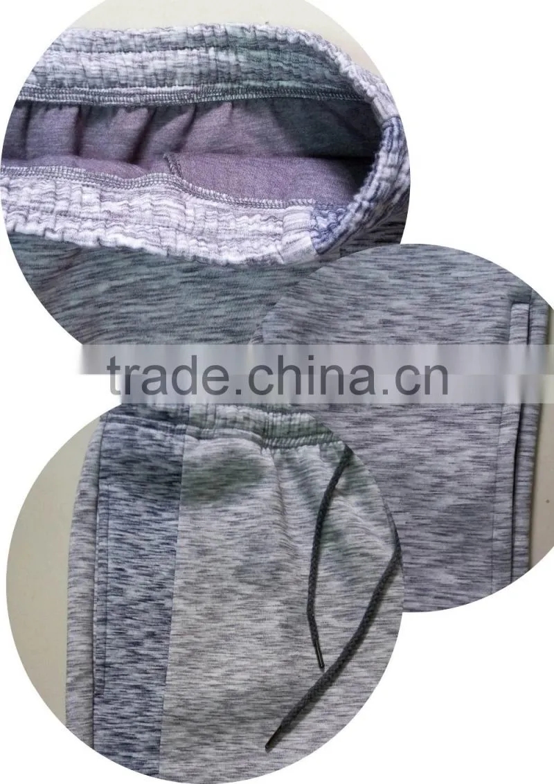 Mens slub tracksuit plain air layer tracksuit gym fitness tracksuits