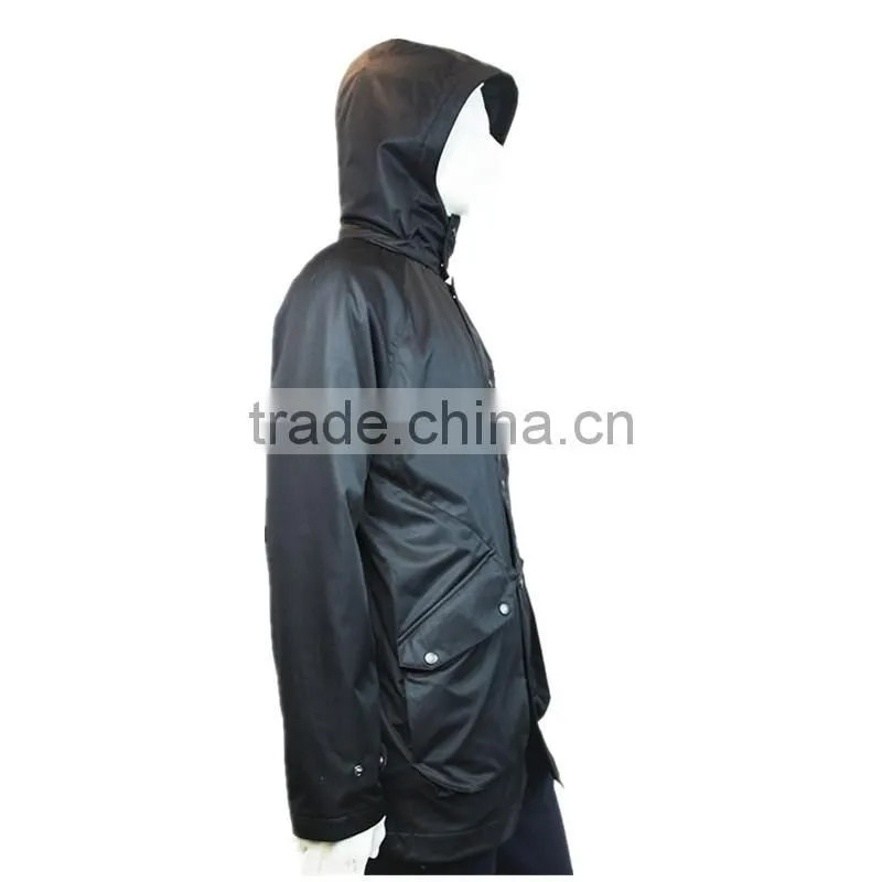 2014 2015 new design mens full length leather coat