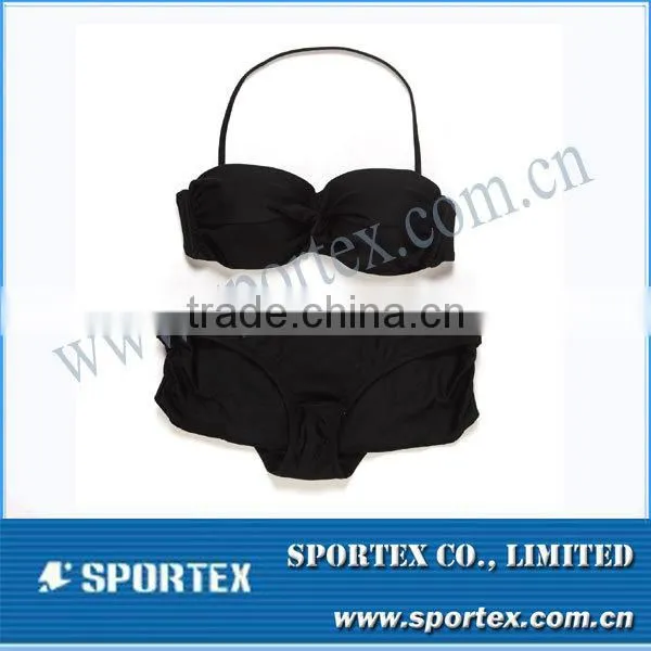 2016 OEM printed nylon spandex String Sexy Brazilian Bikini swimwear SSWA-0708
