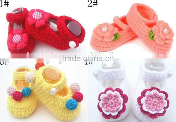 New Crochet Baby Girls Shoes