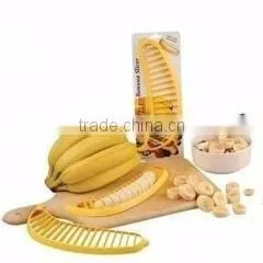 High quality Banana Slicer Cutter Chopper Cucumber Cutter 2016 Fruit Salad Kitchen Tool