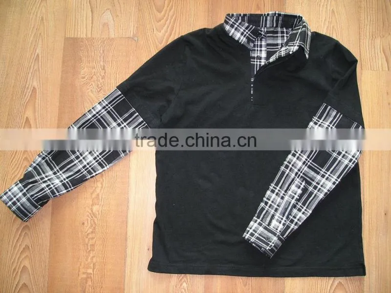 double collar polo t shirt
