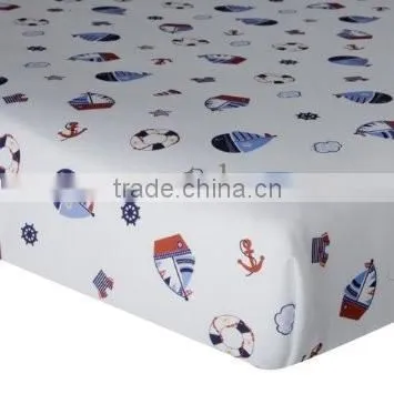 hot sales 100% cotton baby bedding sheet