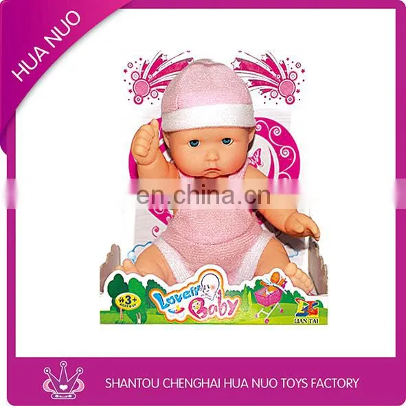 5 inch angry/happy baby vinyl doll toy