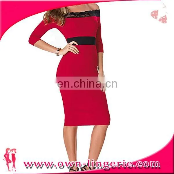 Ladies Formal One-piece Mature Women Sexy Night Women Sexy Summer mature Bodycon Dress