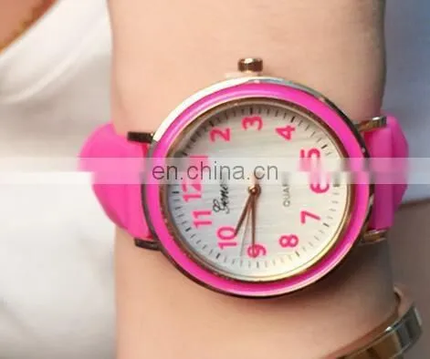 Classic multicolor Silicone Quartz Watch Women Watches Lovers Jelly Casual Watch Relogio Feminino 2017 Clock Women