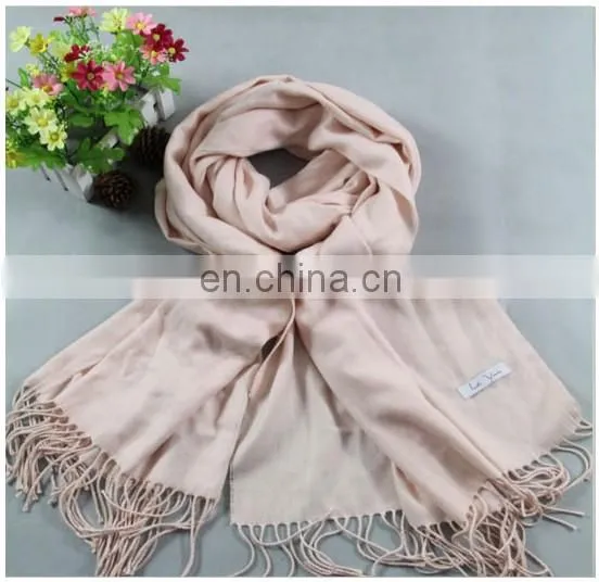 lady solid color winter warm shawls