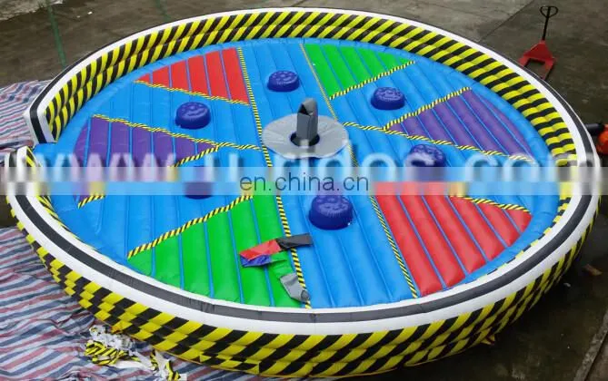 Inflatable Creative Sports MeltDown Games For Kids Like Mechanical Bull