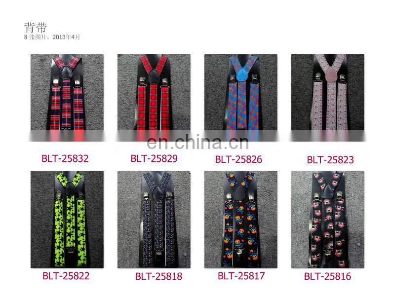 fashion special pattern suspender BLT-26350