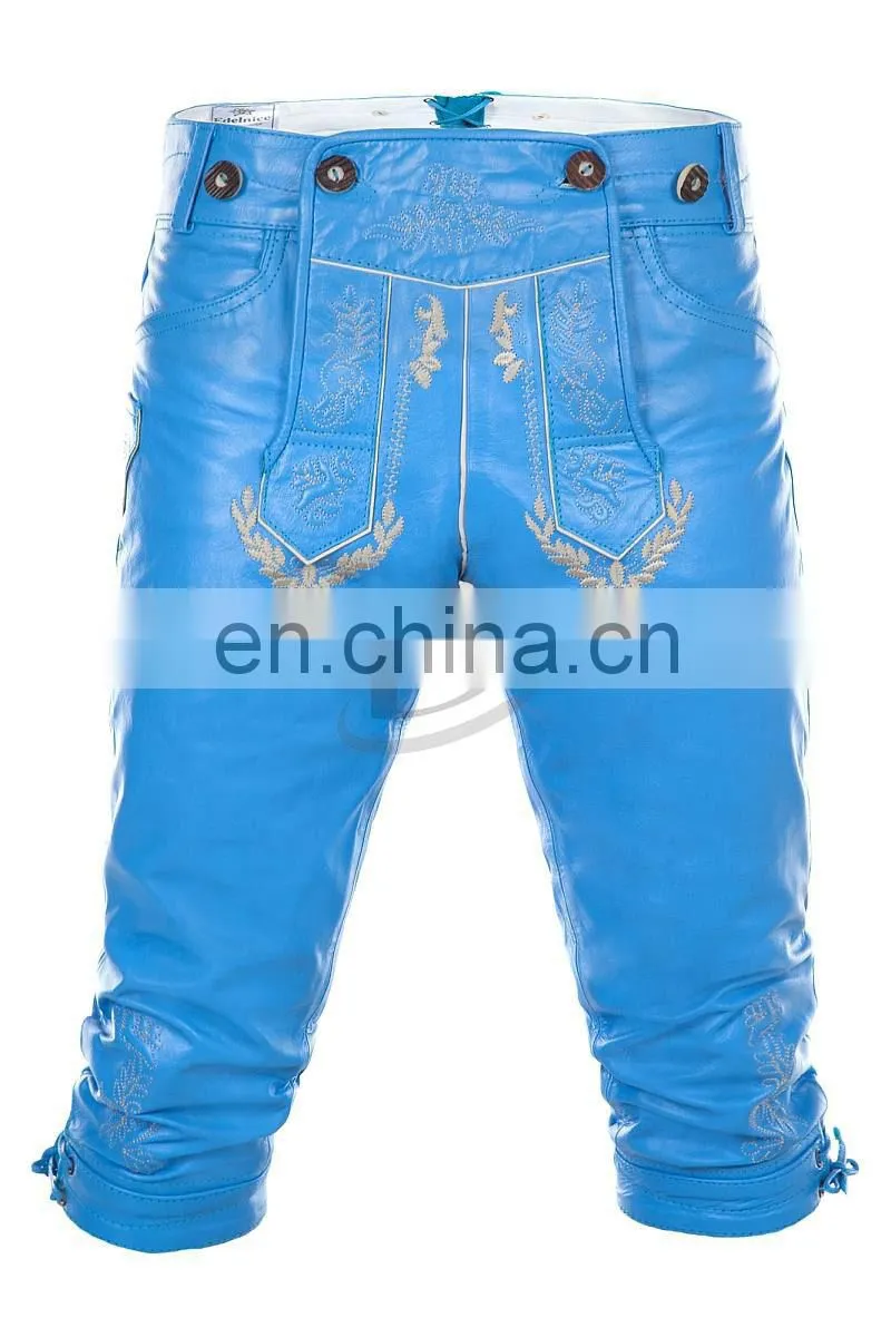 Bavarian leder Hosen, Trachten Lederhosen (Oktoberfest Garments)