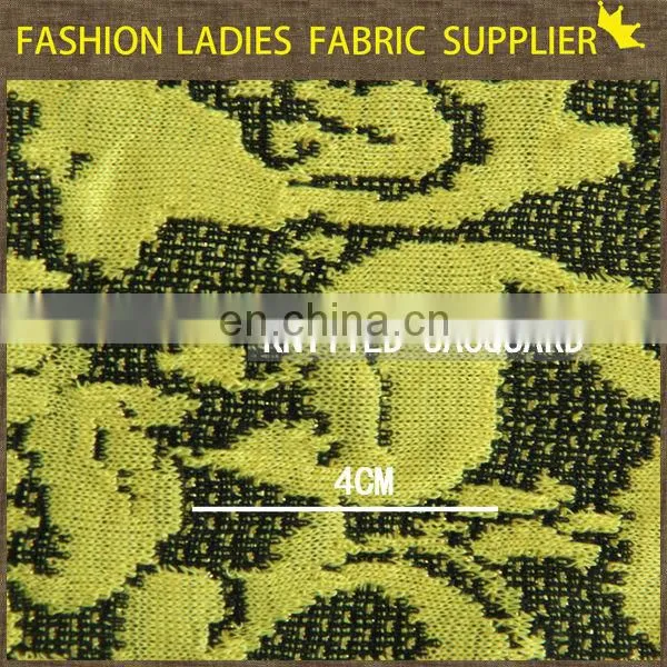 2014 fashion double knit acrylic jacquard fabric,charming acrylic jacquard fabric,lady dress acrylic jacquard fabric