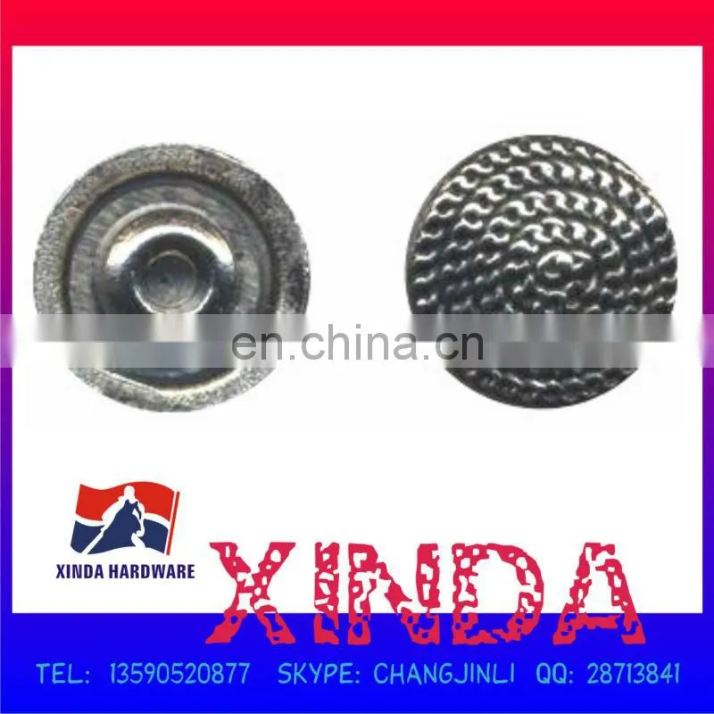 Metal Jeans Rivets,9.5mm,Made of Alloy,Customized Designs and OEM Orders Welcomed