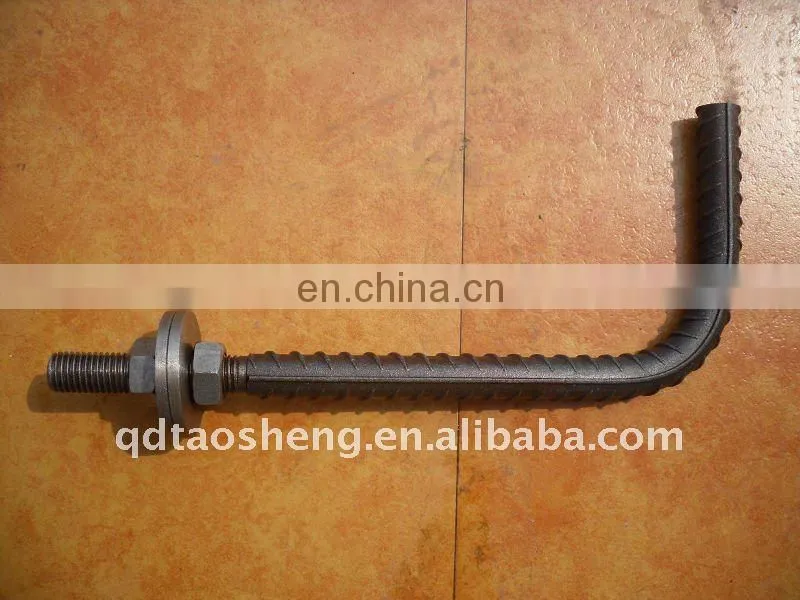 Forged L bolt l shaped hook china supplier