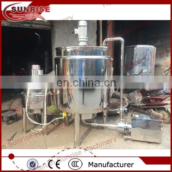 stainless steel peanut butter mixing tank