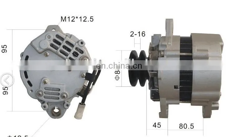 Hot sale 14V 50A car alternator 13171-01 with good quality
