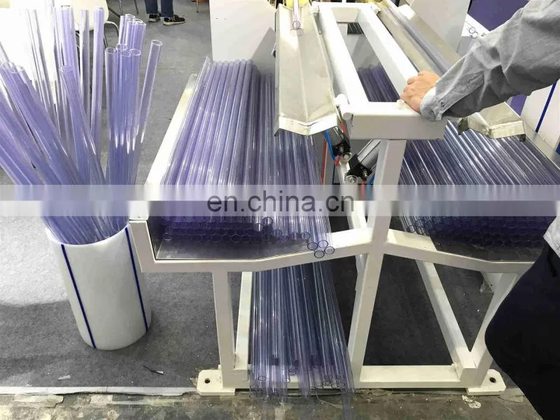 PVC transparent electric conduit pipe making machine production line