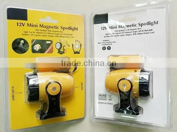 Magnetic 5LED emergency charger light