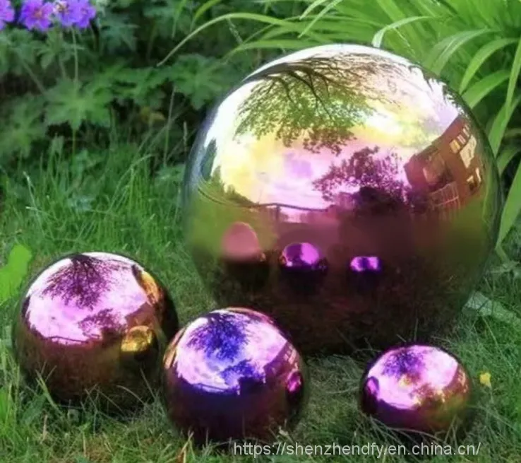 ShiningstainlesssteelChristmasball