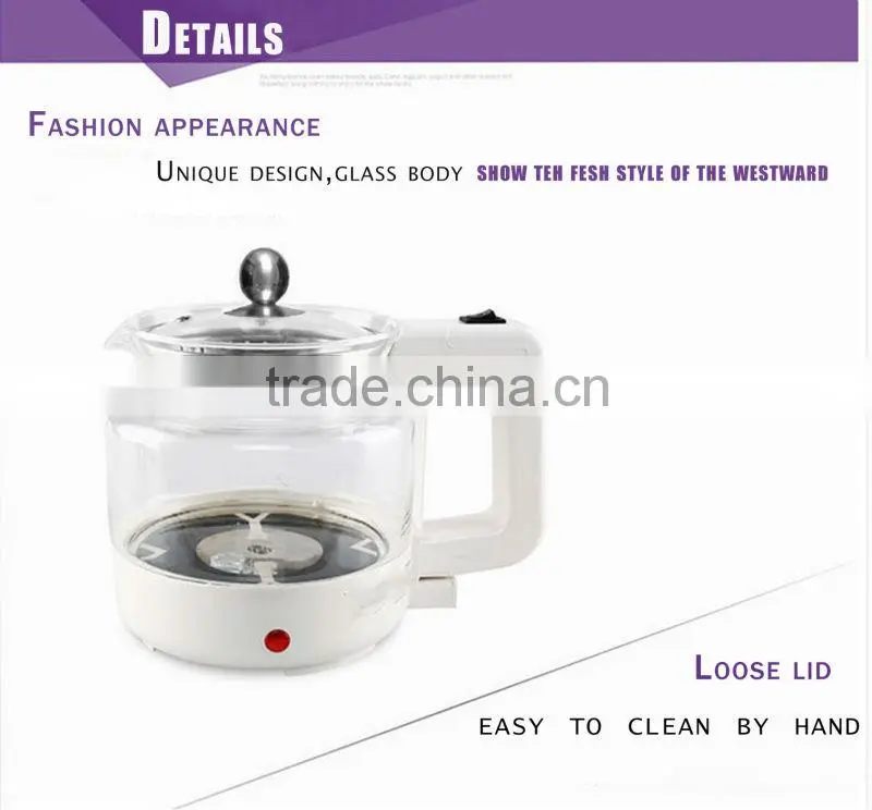 white fresh design electric water tea kettle
