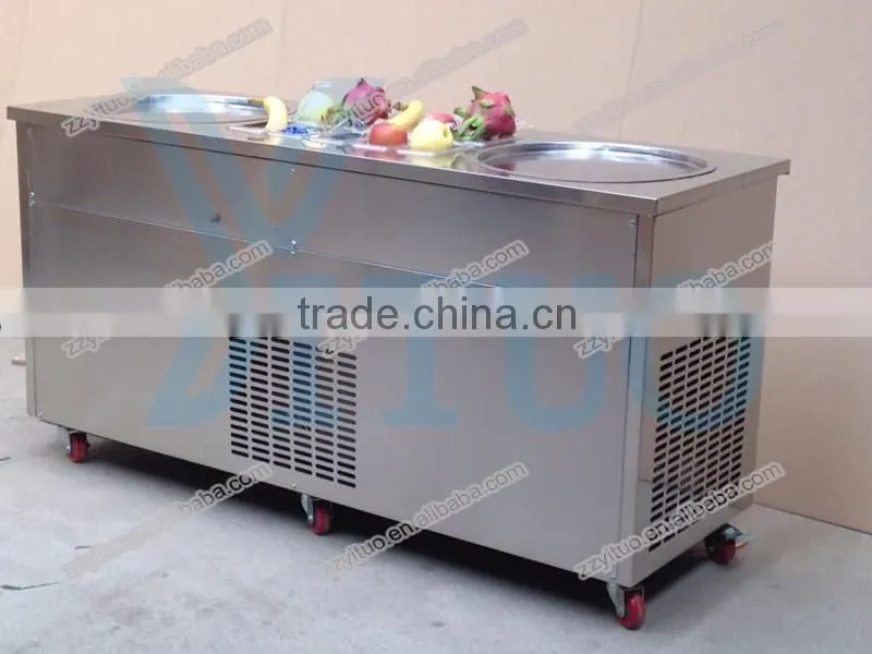 Thailand Fry Ice Cream Machine