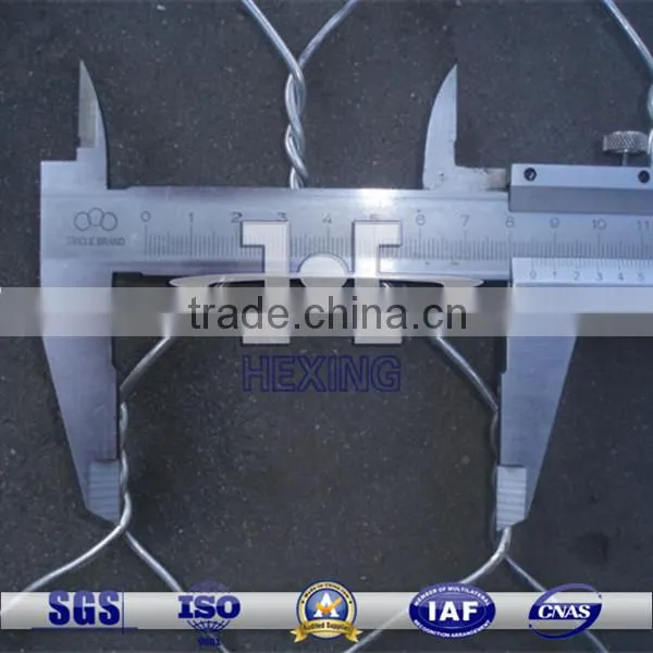 galvanized hexagonal mesh gabion box