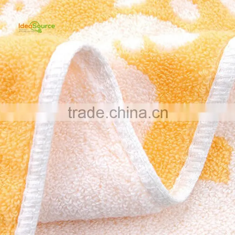 High quality 100% cotton colorful face towel