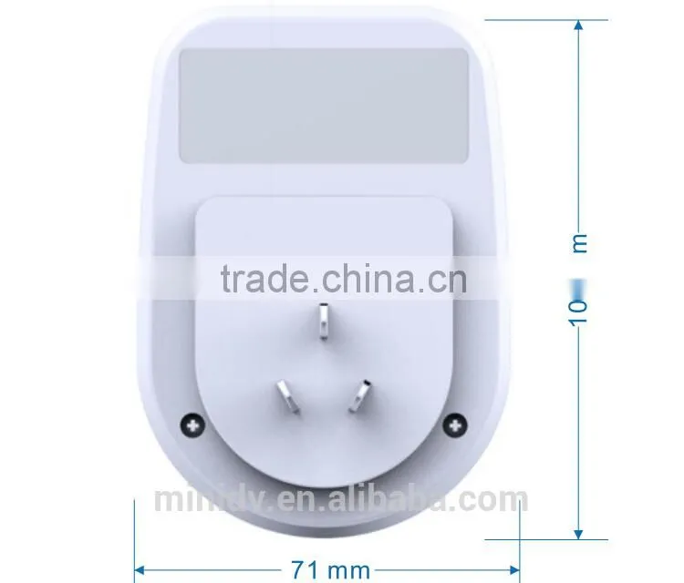 Smart Home AC90-264V 3500W EU Standard WiFi Power Plug Socket Internet Remote/Timer Control with Power Consumption Measurement