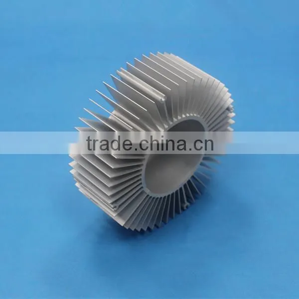 Customized cnc high precision black anodizing aluminum heatsink