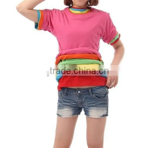 wording printing promotion t-shirt, free promotional t-shirts