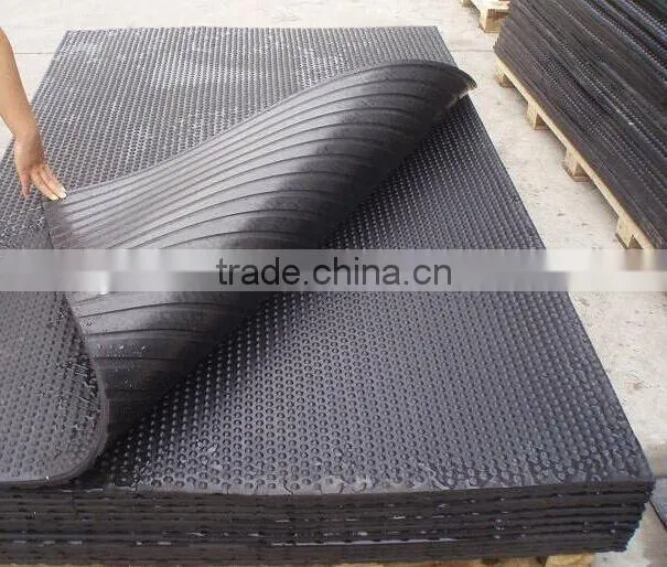 Rubber Round dot stable mat horse stable mat