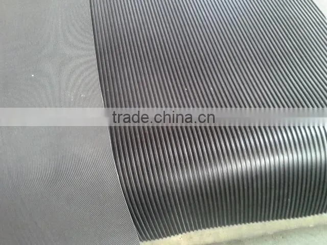 Fine ribbed Anti-slip Rubber Mat manufacturer