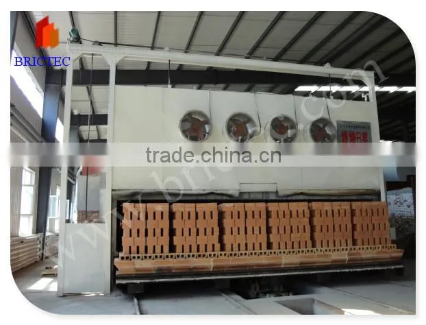 High capacity automatic clay brick kiln machine