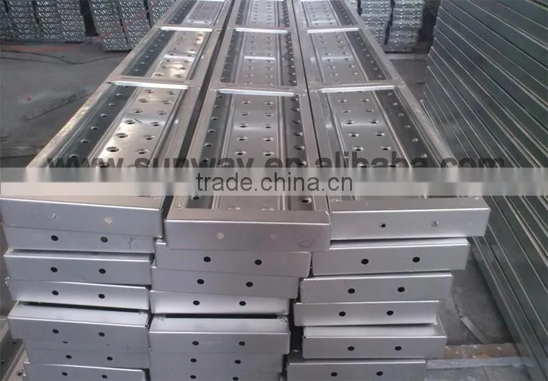 Scaffolding Steel Plank Catwalk plank Steel Toe Board