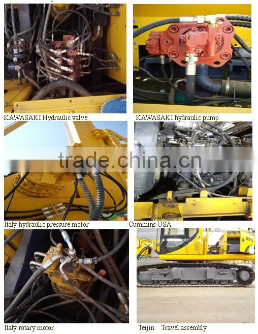 small smart piling rig ! HFD 530 rotary drilling rig ,piling driver,piling equipment!
